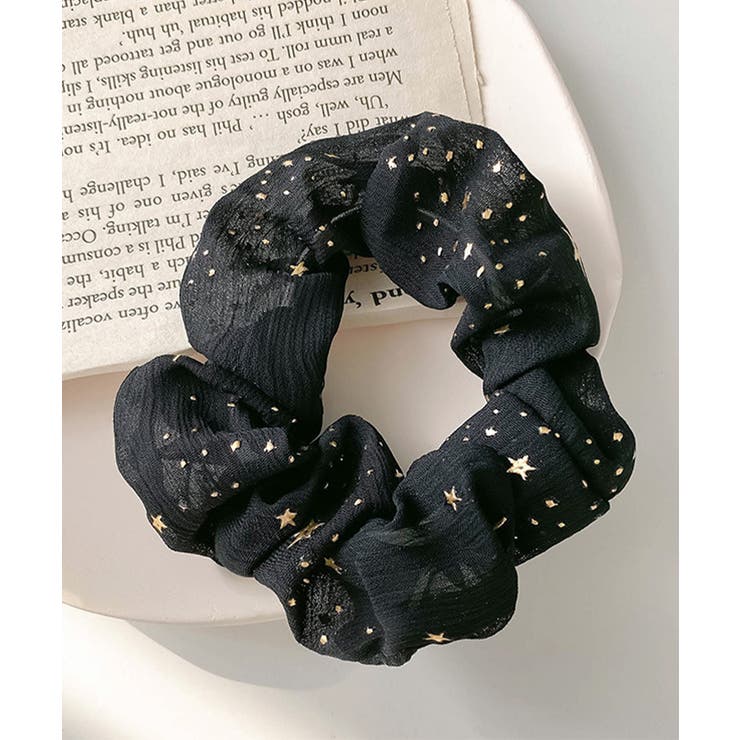 シュシュ レディース ヘアゴム 星柄 | SUNSHINE CLOSET | 詳細画像1