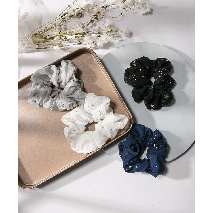 シュシュ レディース ヘアゴム 星柄 | SUNSHINE CLOSET | 詳細画像12