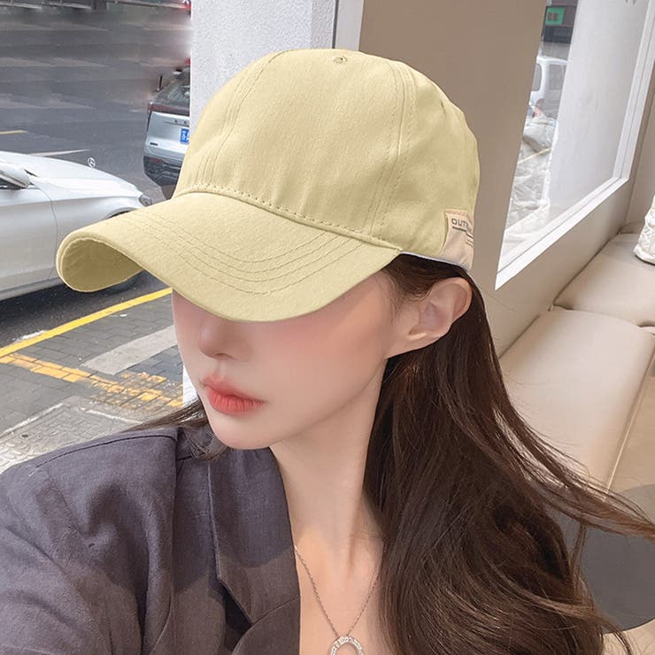 キャップ 英字ロゴ UV対策cap 韓国[品番：AGCW0004194