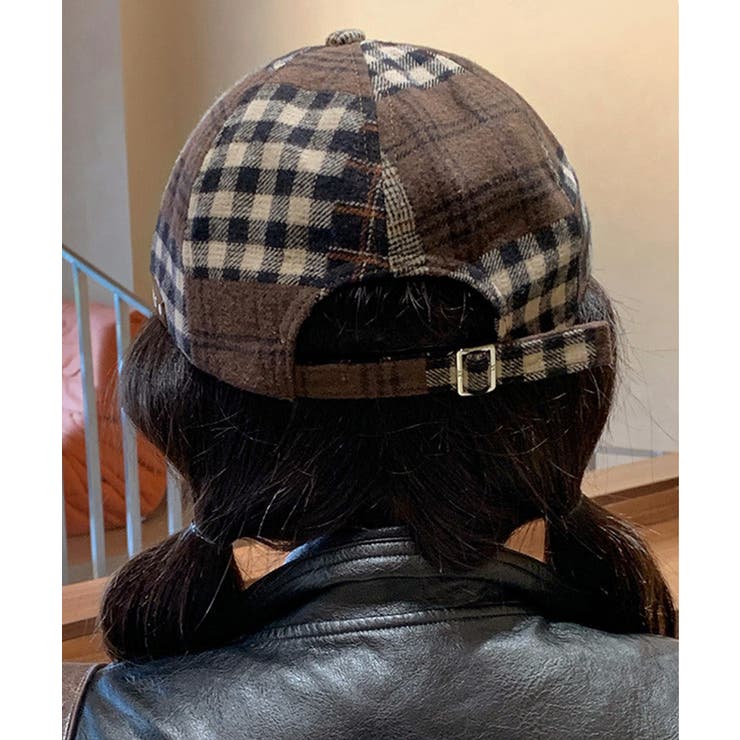 ベレー帽 レディース チェック柄 春秋冬 | SUNSHINE CLOSET | 詳細画像10 