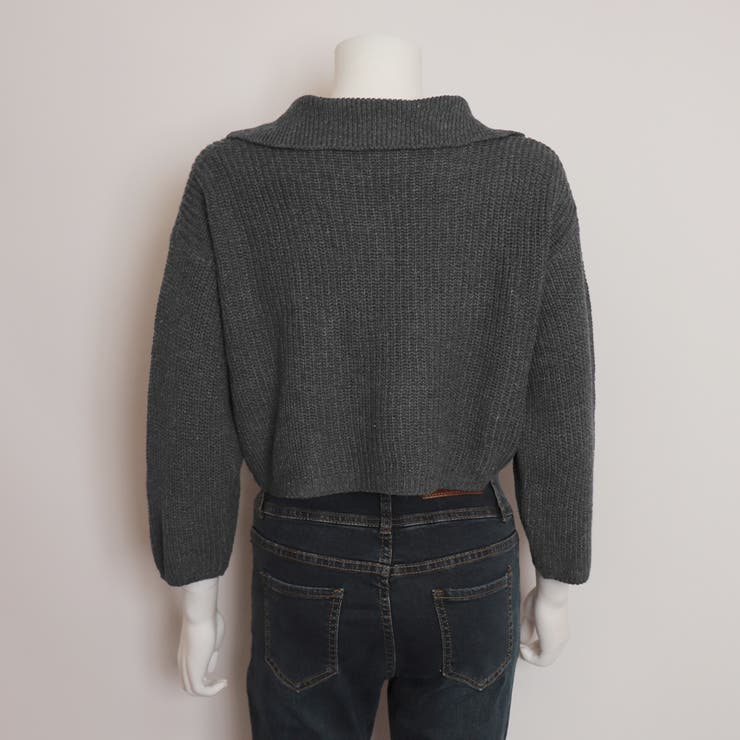 ショート丈ニット カーディガン トップス | SUNSHINE CLOSET | 詳細画像15 