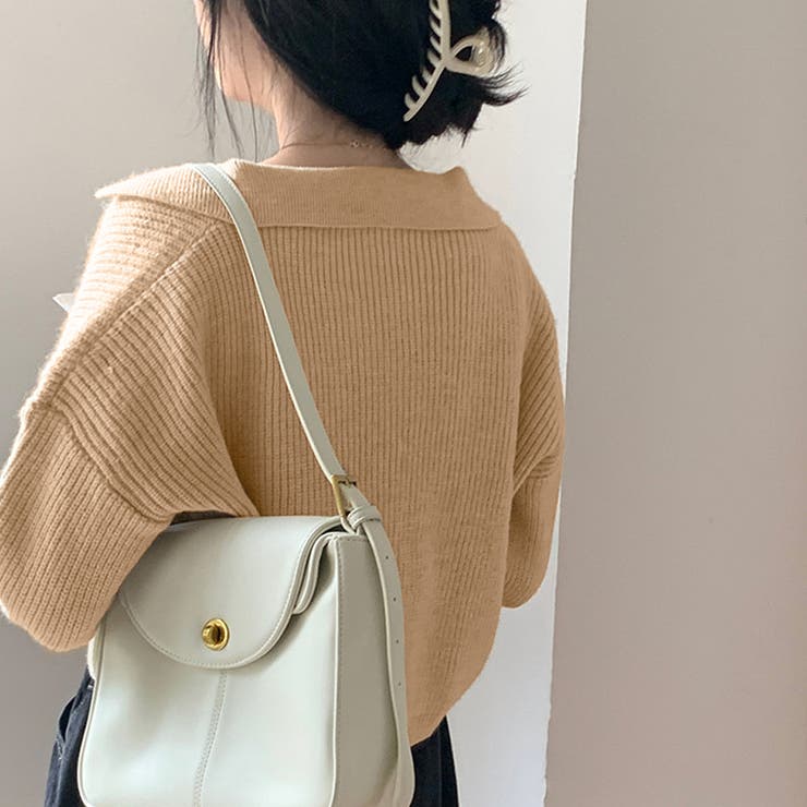 ショート丈ニット カーディガン トップス | SUNSHINE CLOSET | 詳細画像7 