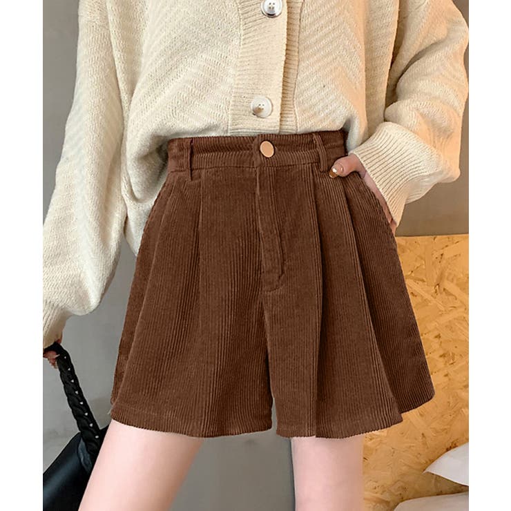 コーデュロイ ショートパンツ レディース | SUNSHINE CLOSET | 詳細画像1 
