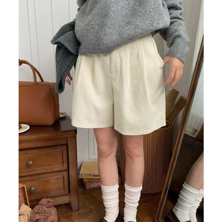 コーデュロイ ショートパンツ レディース | SUNSHINE CLOSET | 詳細画像8 