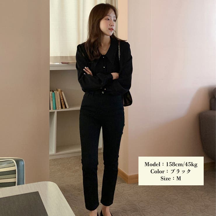 ドット柄 シャツ ブラウス トップス 長袖 – Select shop For Date
