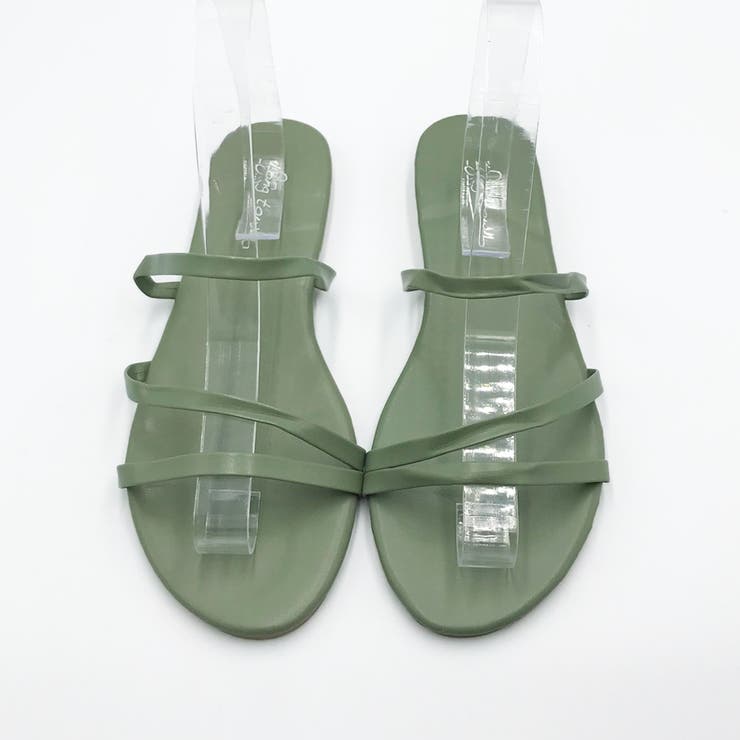 GREEN | ミュールサンダル レディース ストラップ | SUNSHINE CLOSET