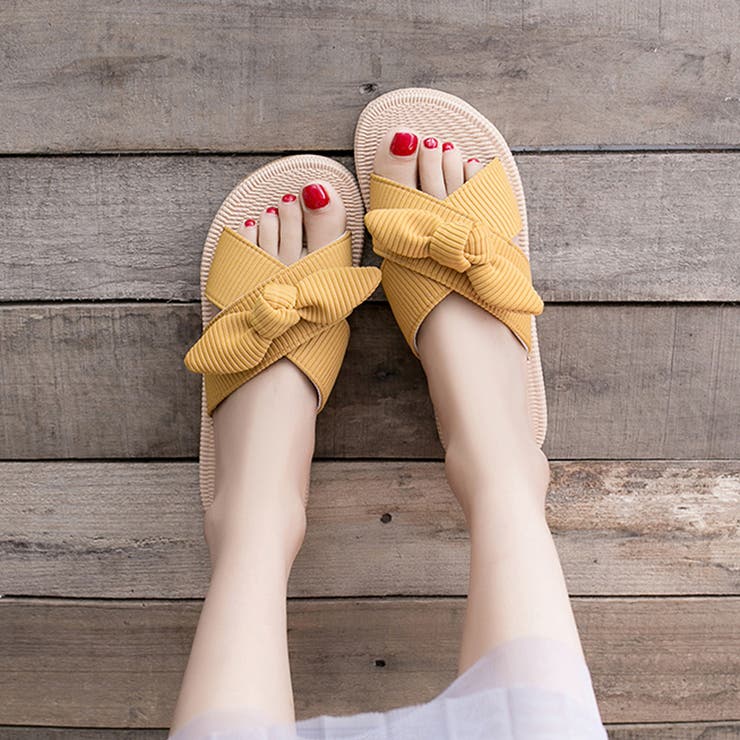 イエロー | サンダル レディース ミュール | SUNSHINE CLOSET