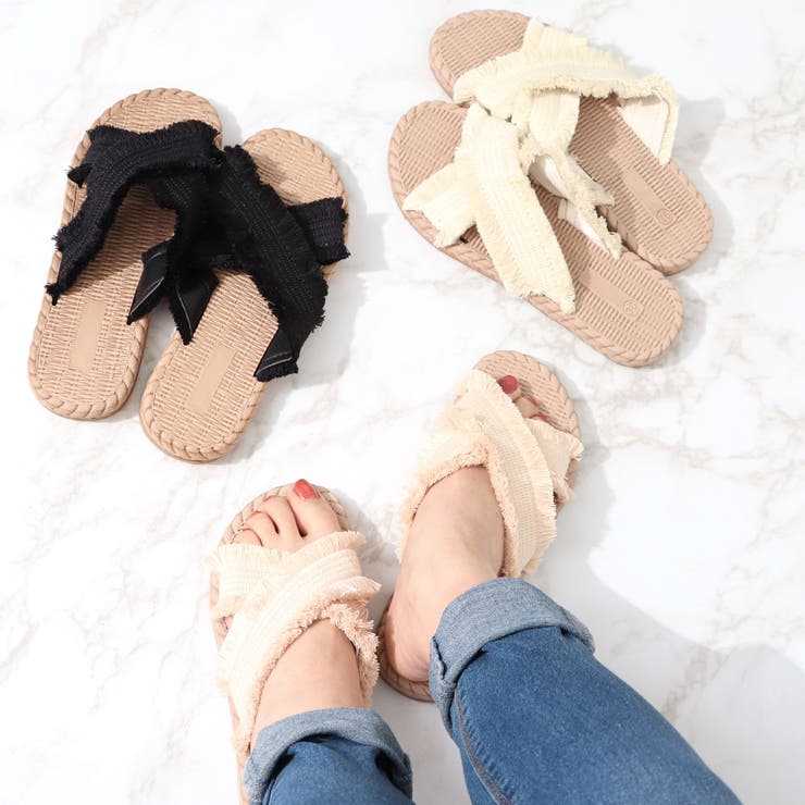 サンダル レディース ローヒール | SUNSHINE CLOSET | 詳細画像5 