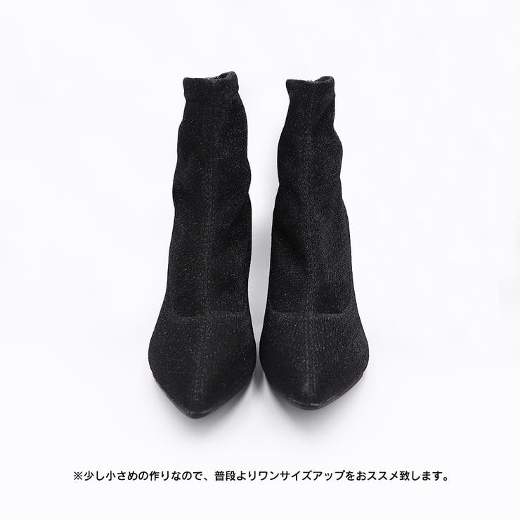 ショートブーツ レディース ソックスブーツ | SUNSHINE CLOSET | 詳細画像9 