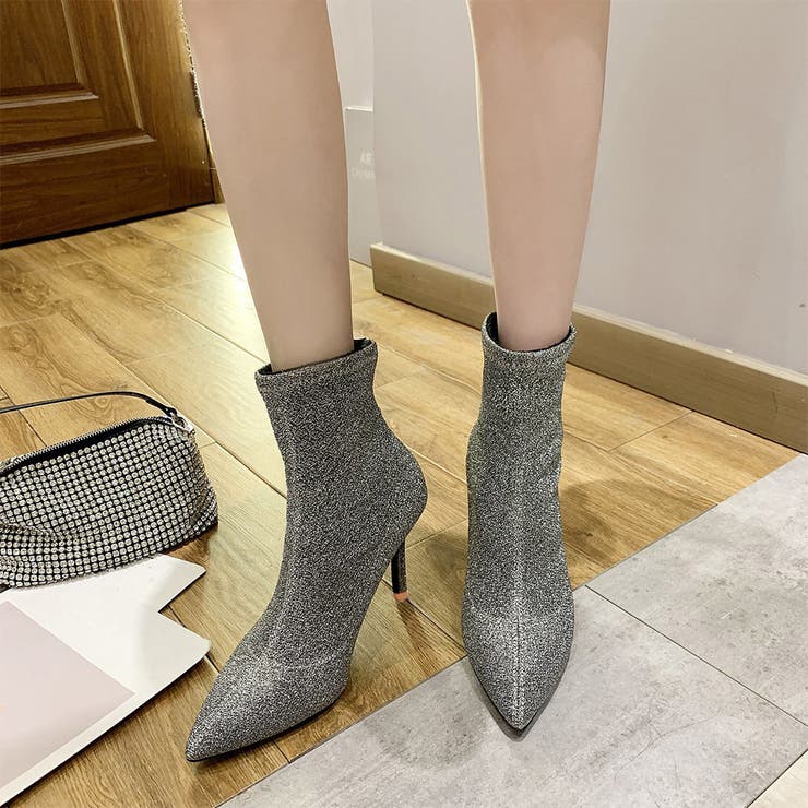 ショートブーツ レディース ソックスブーツ | SUNSHINE CLOSET | 詳細画像6 