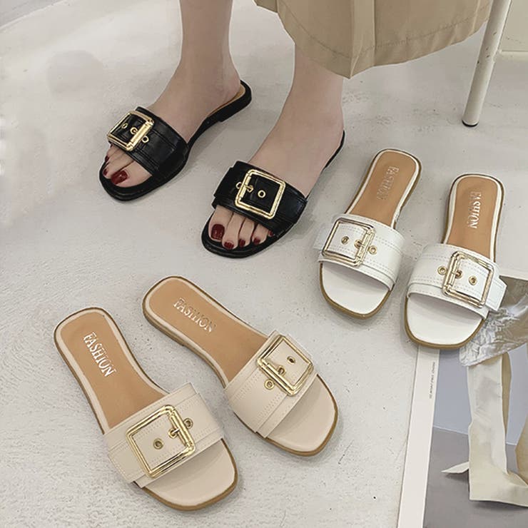 サマー 美脚 ローヒール かかとなし | SUNSHINE CLOSET | 詳細画像1 