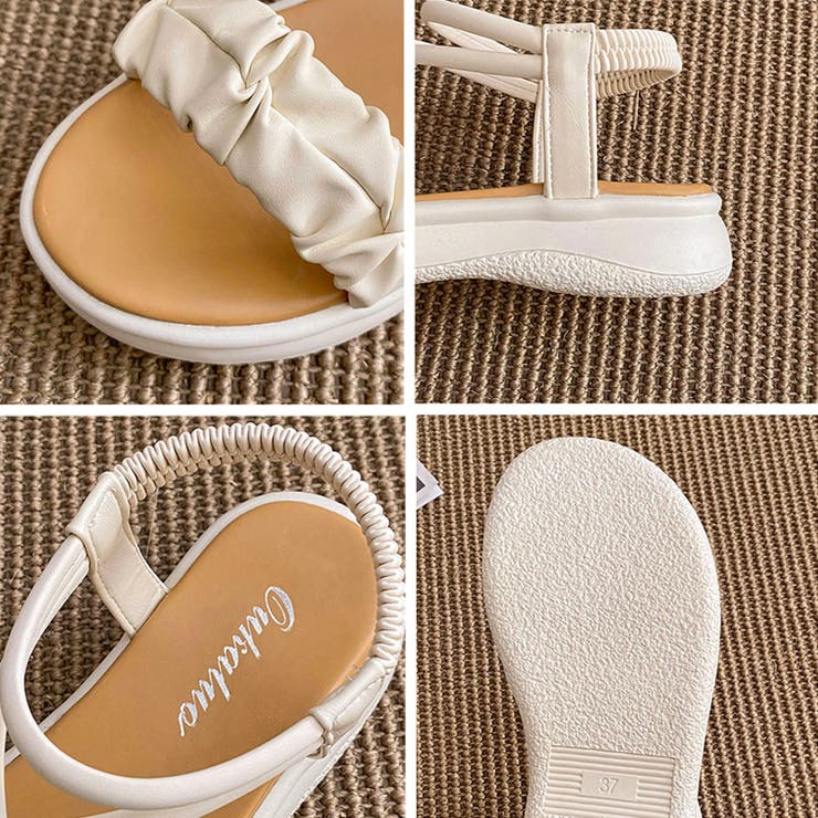 厚底サンダル ストラップ 美脚 韓国 夏 | SUNSHINE CLOSET | 詳細画像3 