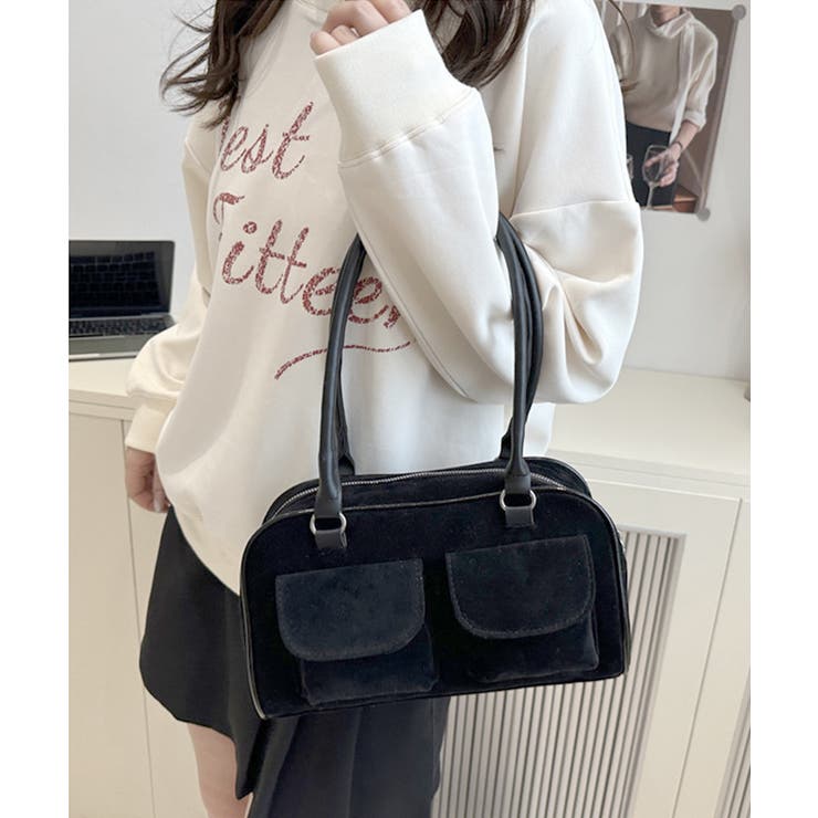 ショルダーバッグ ハンドバッグスエード調 | SUNSHINE CLOSET | 詳細画像5 