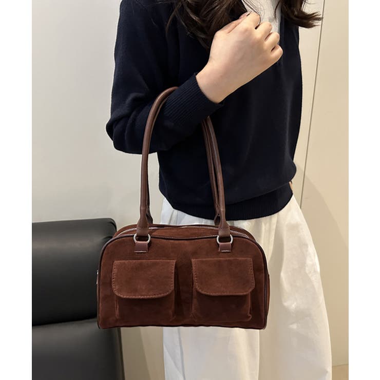 ショルダーバッグ ハンドバッグスエード調 | SUNSHINE CLOSET | 詳細画像8 