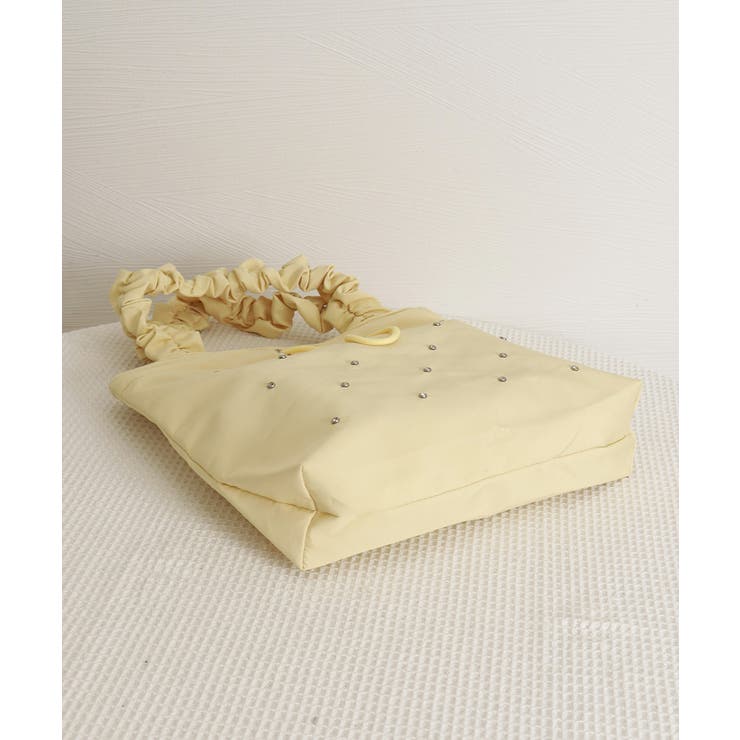 トートバッグ ラインストーン ナイロン | SUNSHINE CLOSET | 詳細画像13 