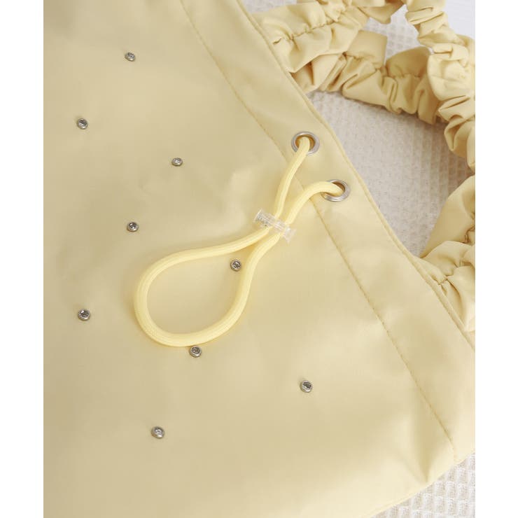 トートバッグ ラインストーン ナイロン | SUNSHINE CLOSET | 詳細画像16 