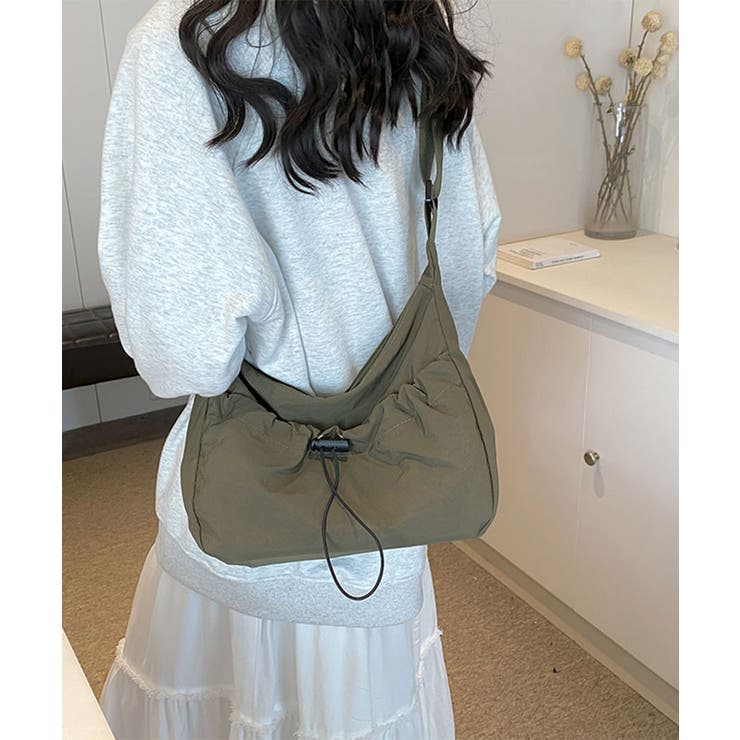 ショルダーバッグ ナイロン 無地 軽量 | SUNSHINE CLOSET | 詳細画像9 