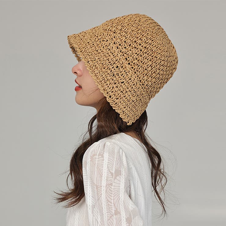 麦わら帽子 ストローハット 韓国 春夏 | SUNSHINE CLOSET | 詳細画像7 