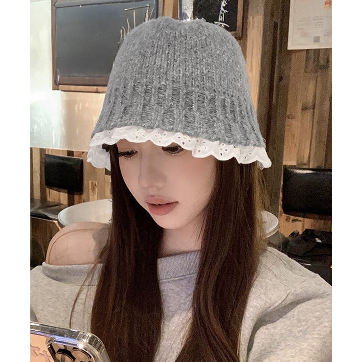 ニットハット レース レディース | SUNSHINE CLOSET | 詳細画像2 