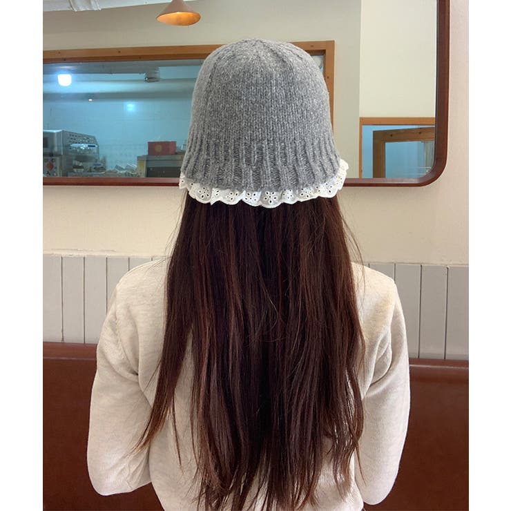 ニットハット レース レディース | SUNSHINE CLOSET | 詳細画像4 