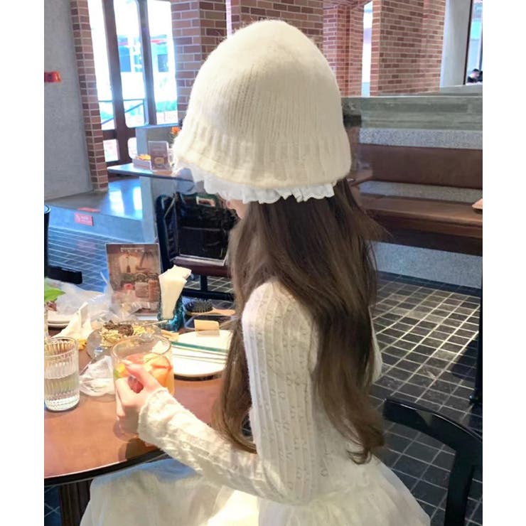 ニットハット レース レディース | SUNSHINE CLOSET | 詳細画像5 