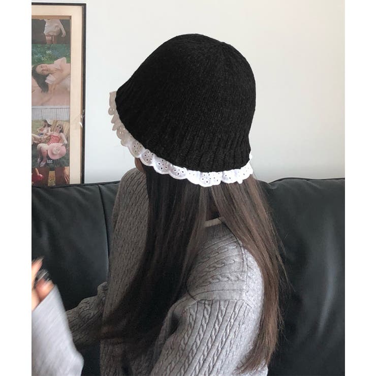 ニットハット レース レディース | SUNSHINE CLOSET | 詳細画像8 