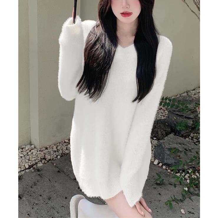 ニットチュニック レディース 長袖 | SUNSHINE CLOSET | 詳細画像4 