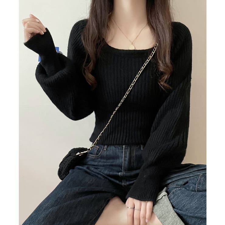 ニットセーター 長袖トップス 韓国風 | SUNSHINE CLOSET | 詳細画像10 