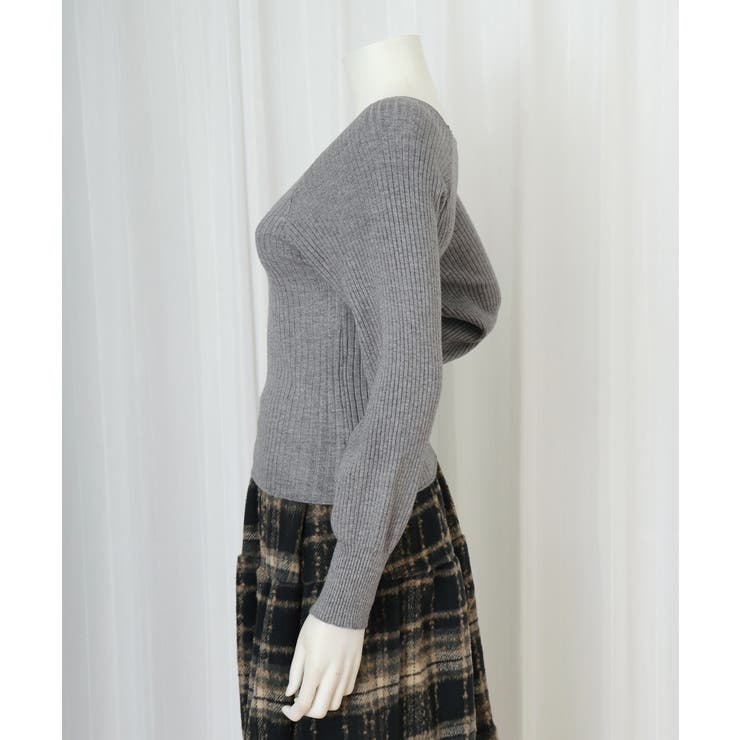 ニットセーター 長袖トップス 韓国風 | SUNSHINE CLOSET | 詳細画像15 