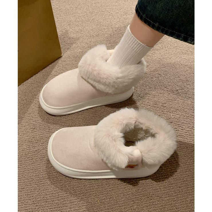 厚底ムートンブーツ ルームブーツ 保温 | SUNSHINE CLOSET | 詳細画像10 