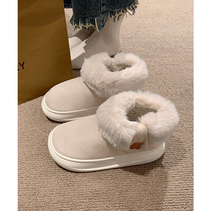 厚底ムートンブーツ ルームブーツ 保温 | SUNSHINE CLOSET | 詳細画像11 