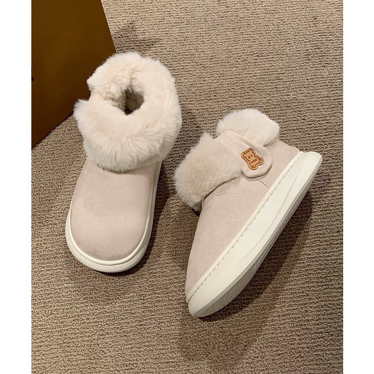 厚底ムートンブーツ ルームブーツ 保温 | SUNSHINE CLOSET | 詳細画像13 