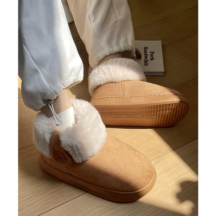 厚底ムートンブーツ ルームブーツ 保温 | SUNSHINE CLOSET | 詳細画像2 