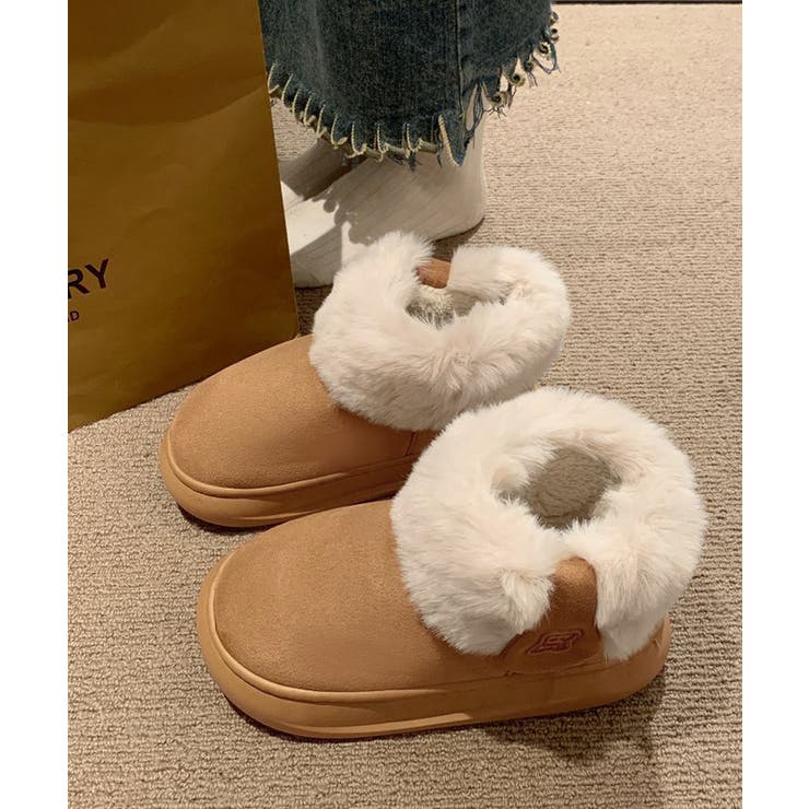 厚底ムートンブーツ ルームブーツ 保温 | SUNSHINE CLOSET | 詳細画像6 