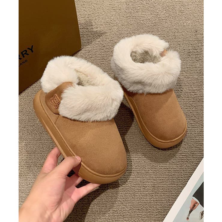 厚底ムートンブーツ ルームブーツ 保温 | SUNSHINE CLOSET | 詳細画像8 