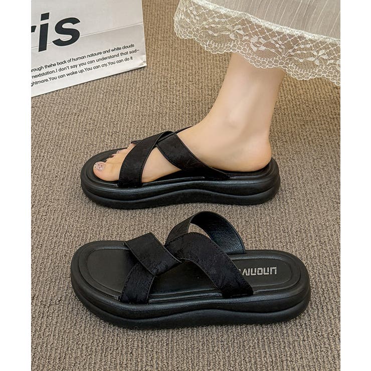 レディース クロスサンダル 厚底サンダル | SUNSHINE CLOSET | 詳細画像9 
