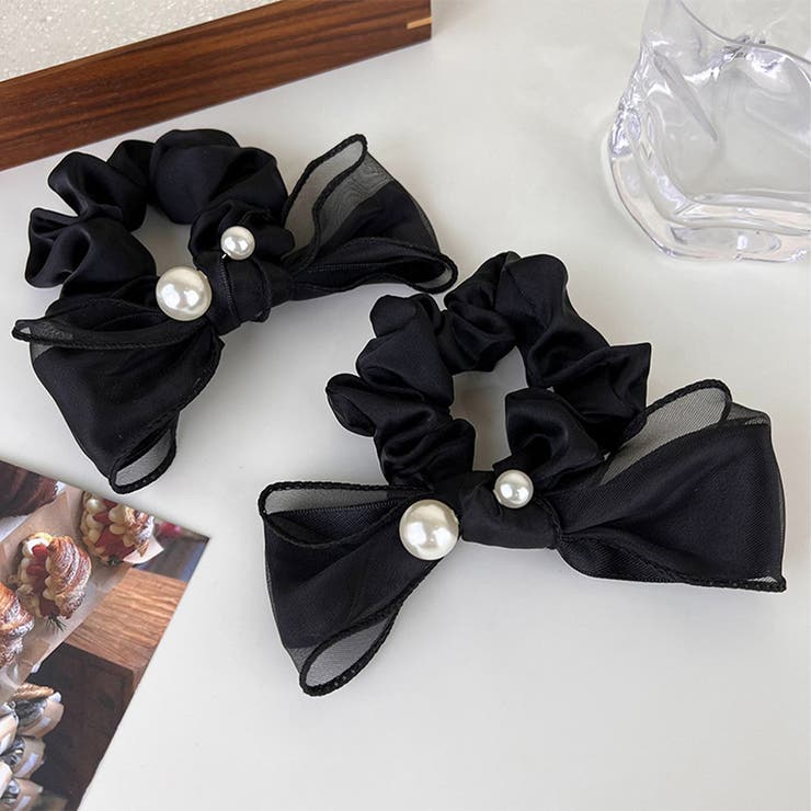 ヘアゴム リボンシュシュ レディース韓国 | SUNSHINE CLOSET | 詳細画像6 