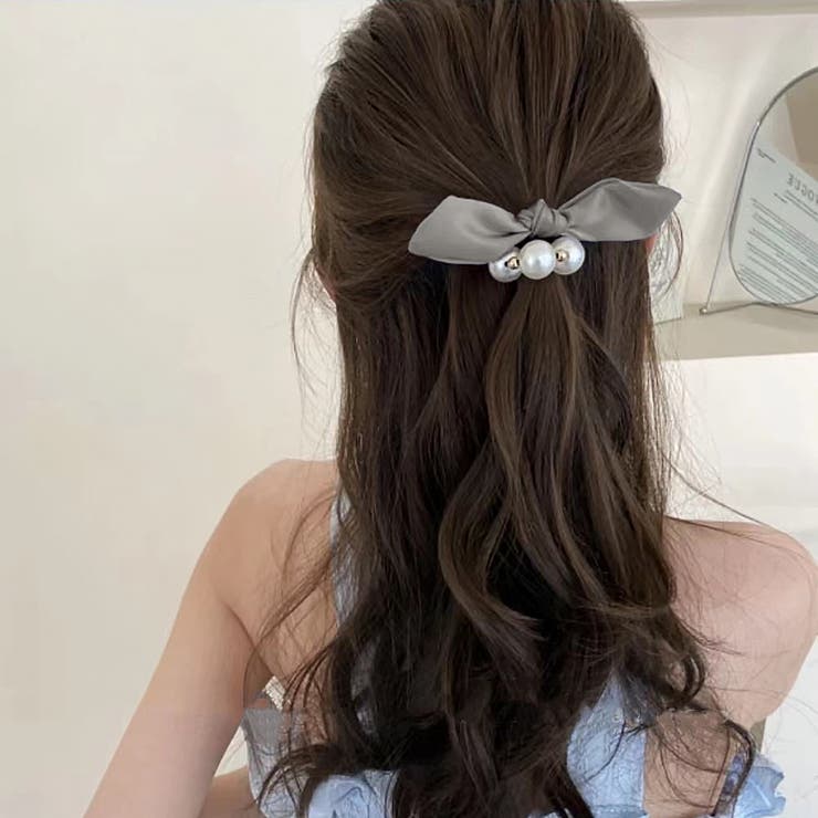 ヘアゴム パール リボン 髪ゴム 韓国 | SUNSHINE CLOSET | 詳細画像8 