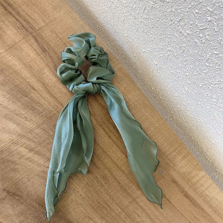 シュシュ 透け感サテン ヘアゴム 韓国風 | SUNSHINE CLOSET | 詳細画像8 