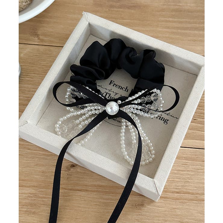 シュシュ クリップ パール 蝶結び | SUNSHINE CLOSET | 詳細画像10 