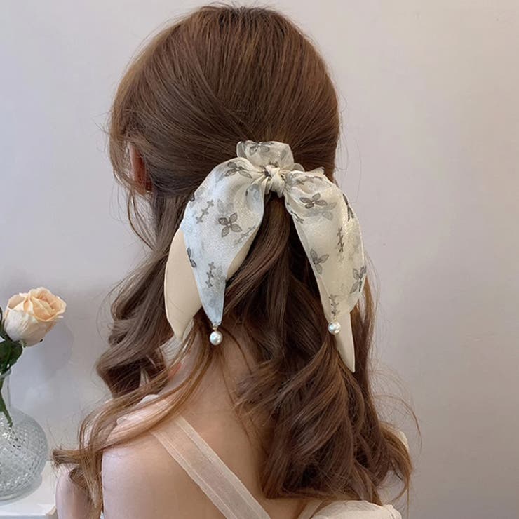 リボンヘアゴム シュシュ レディース | SUNSHINE CLOSET | 詳細画像3 