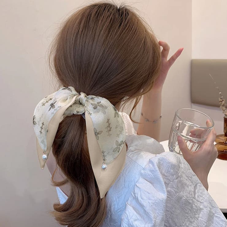 リボンヘアゴム シュシュ レディース | SUNSHINE CLOSET | 詳細画像4 
