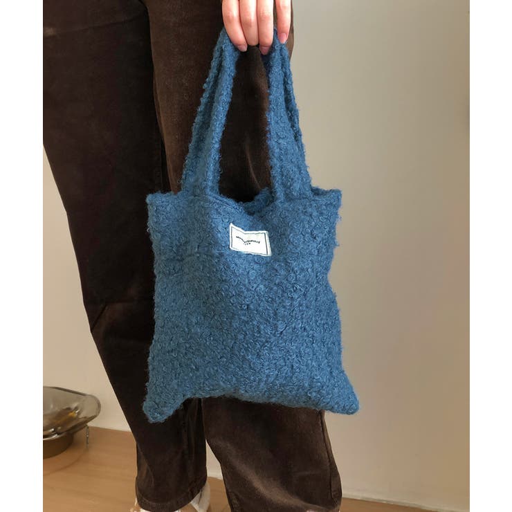 ボアトートバッグ ミニ 無地 軽量 秋冬 | SUNSHINE CLOSET | 詳細画像14 