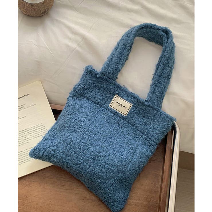 ボアトートバッグ ミニ 無地 軽量 秋冬 | SUNSHINE CLOSET | 詳細画像17 