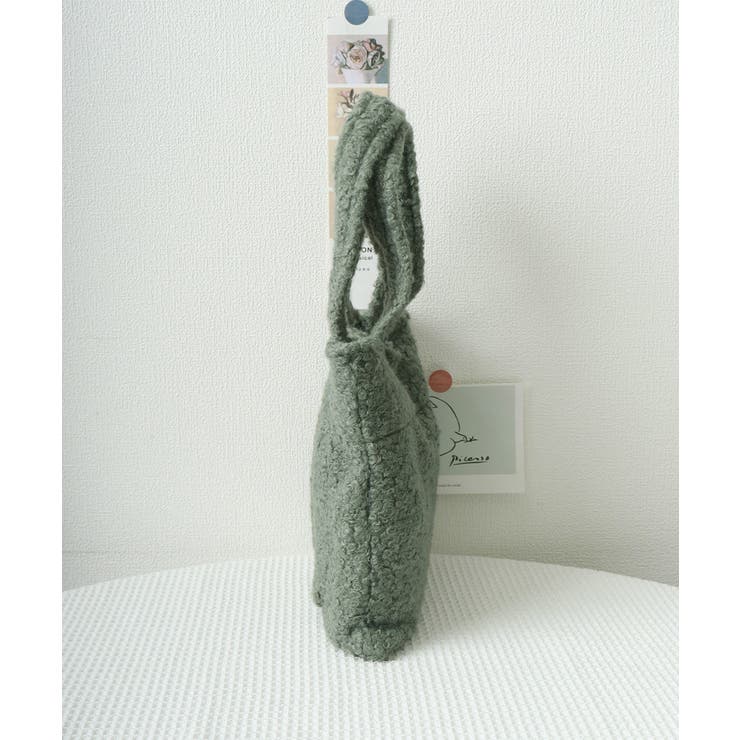 ボアトートバッグ ミニ 無地 軽量 秋冬 | SUNSHINE CLOSET | 詳細画像28 