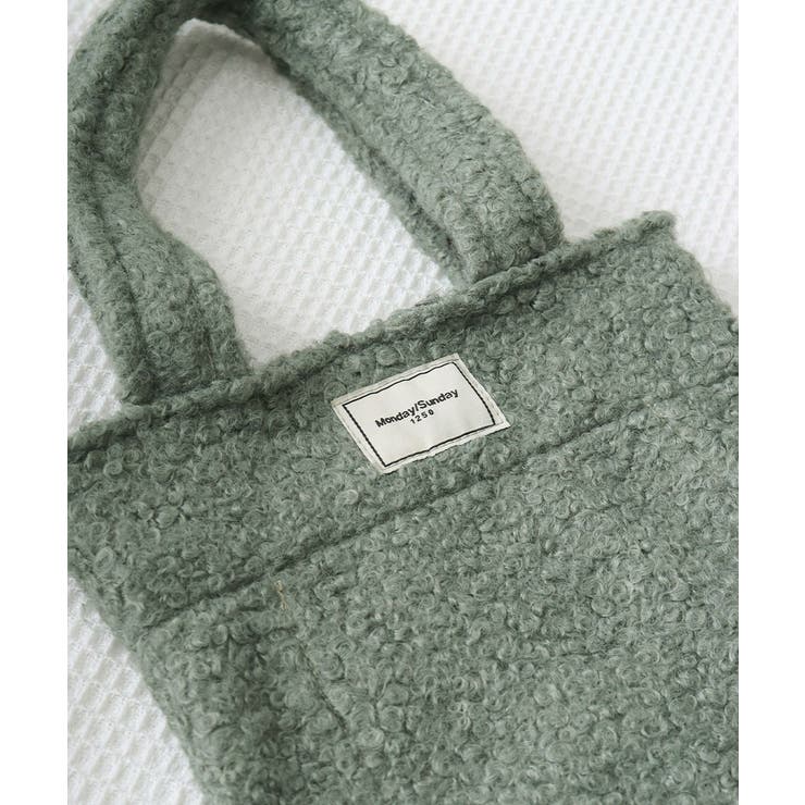 ボアトートバッグ ミニ 無地 軽量 秋冬 | SUNSHINE CLOSET | 詳細画像31 