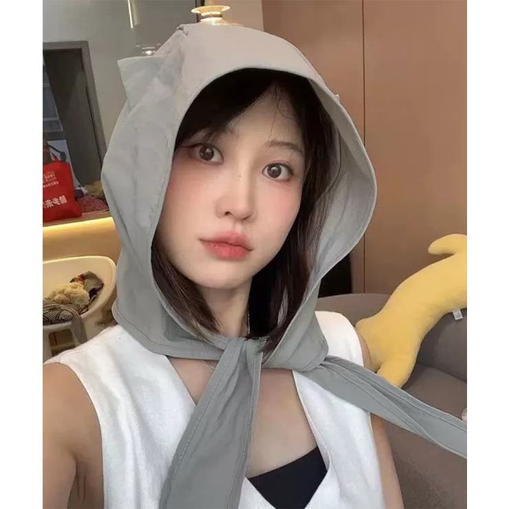 猫耳フード 軽量 日よけ帽子 | SUNSHINE CLOSET | 詳細画像10 
