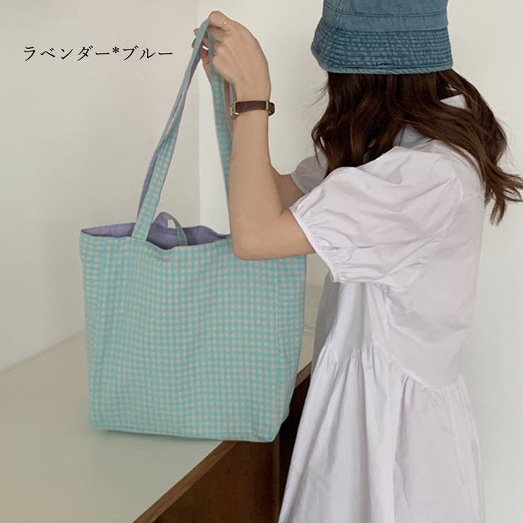 トートバッグ リバーシブル 2way韓国 | SUNSHINE CLOSET | 詳細画像14 