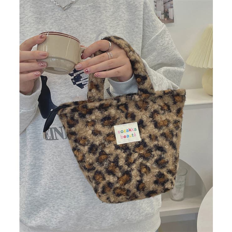 ハンドバッグ レディース レオパード柄 | SUNSHINE CLOSET | 詳細画像1 