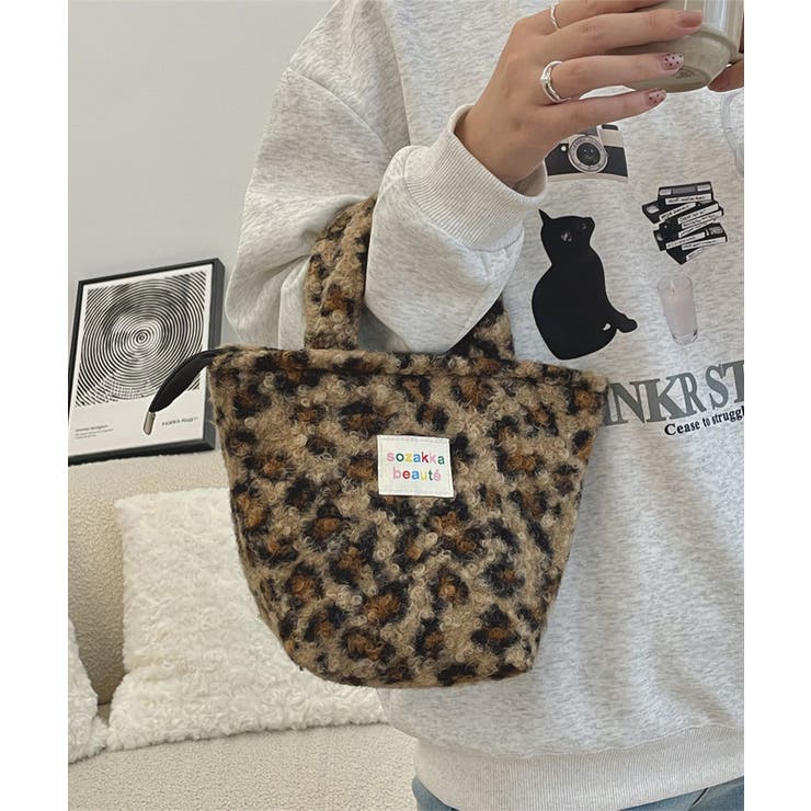 ハンドバッグ レディース レオパード柄 | SUNSHINE CLOSET | 詳細画像4 